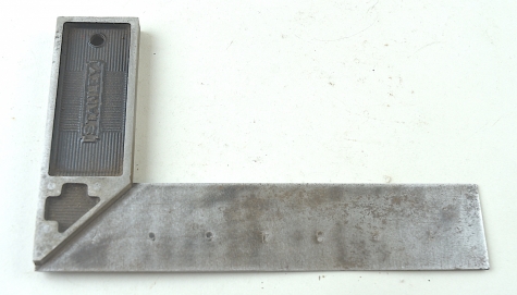 Stanley 8" steel square No. 1