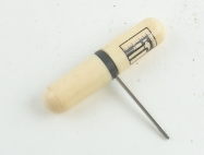 Self-storing Phillips screwdriver