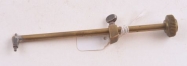 Machinist made small brass marking gage